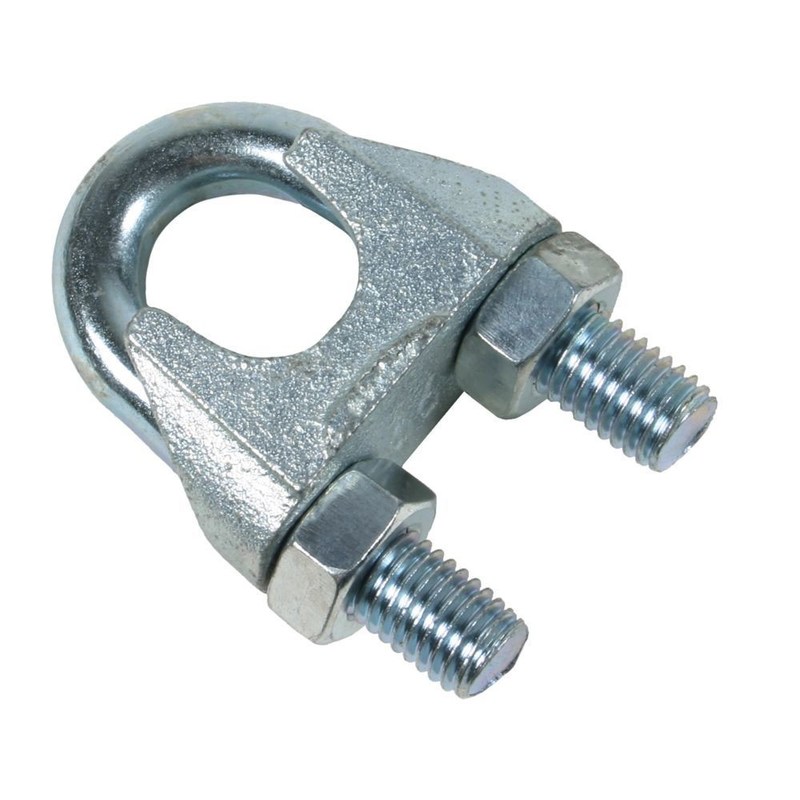 Wire Rope Clamps DIN 1142 8mm Stainless Steel Fitting Clip For ZINC