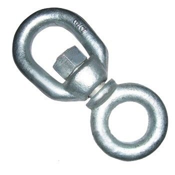 Electricity Eye Jaw Rigging Hardware Chain Double Ended Snap Swivel Chain