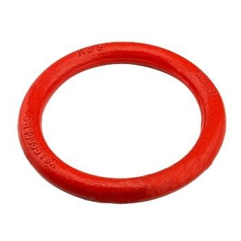 Metal Welded Round Ring In ZINC PLATED Finish For Stainless Steel Rigging
