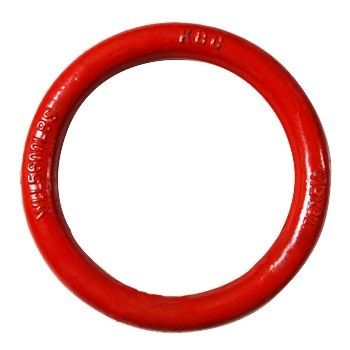 Metal Welded Round Ring In ZINC PLATED Finish For Stainless Steel Rigging