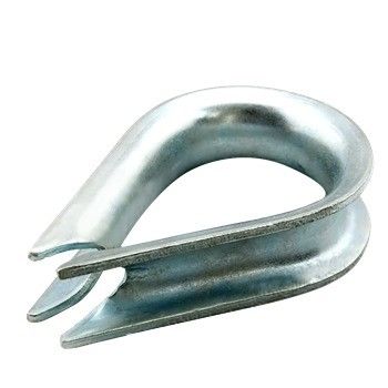 Customized Hot Dip Stainless Steel Wire Rope Thimbles With CE ISO Certificate