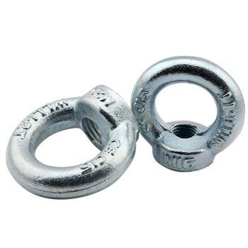 100% Inspection Before Shipment OEM Forged Galvanized Steel Lifting Eye Nuts