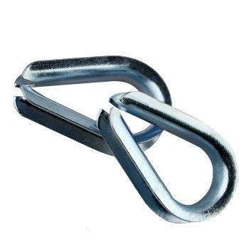 Heavy Duty Stainless Steel Wire Rope Thimbles DIN6899 For Customized Size Rigging