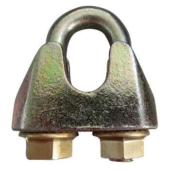 Stainless Steel DIN 1142 Malleable Wire Rope Clips For Customized Oil Gas Industry