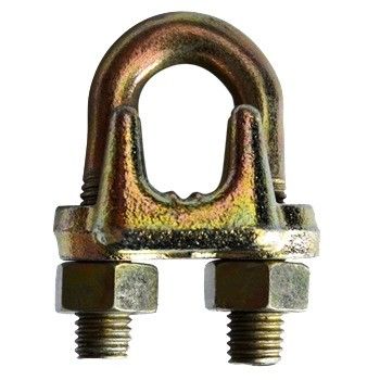 Wire Rope Clip Fixing Galv Malleable Type A For Custom Size Stainless Steel