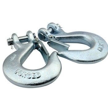 Metal Safety Latch Drop Forged Lifting Eye Hook For Outdoor Climbing Activity