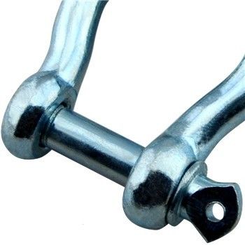 Customised Galvanized European Type Large Bow Shackles For Industrial