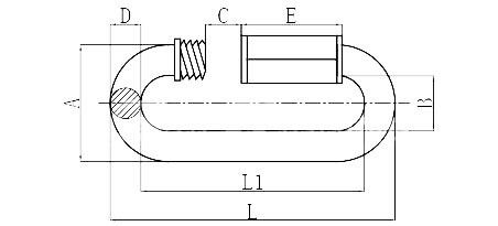 Heavy Duty Stainless Steel Metric Decklashing Turnbuckles US Type Processing