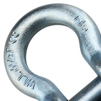 Rigging Electric Galvanized G-209 Screw Pin Anchor Shackle OEM