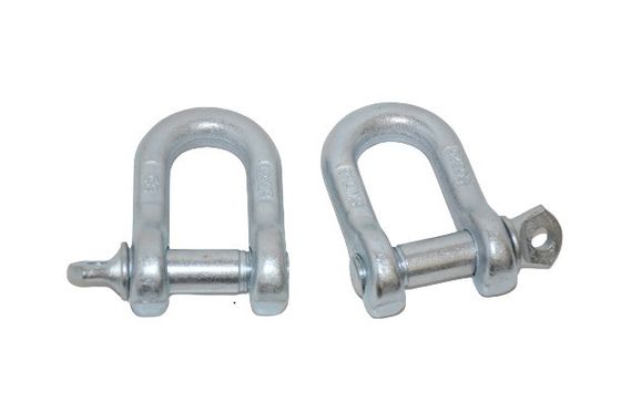 Hot Forged Steel Chain Shackle Galvanized Polished Screw Pin Chain Shackle